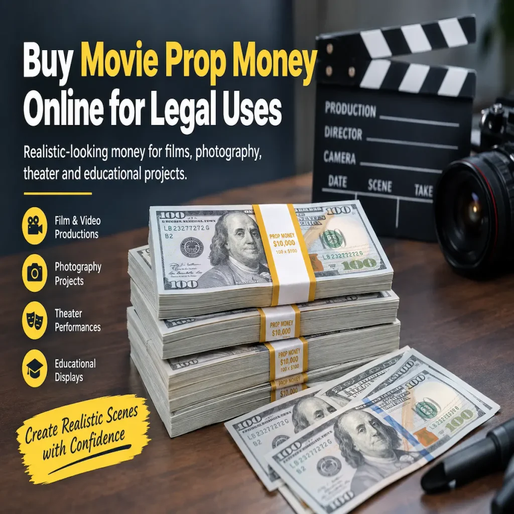 movie prop money